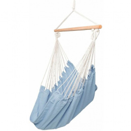 Linder Exclusiv Závěsné houpací křeslo Světle modré