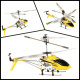 Syma RC vrtulník SYMA S107H  2,4GHz RTF žlutý