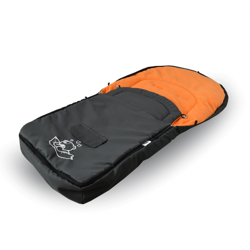Aga Fusak Standard Lux Tmavě šedý/oranžový