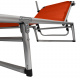 Aga Zahradní polohovací lehátko GARDEN EXCLUSIVE MC372310O Orange