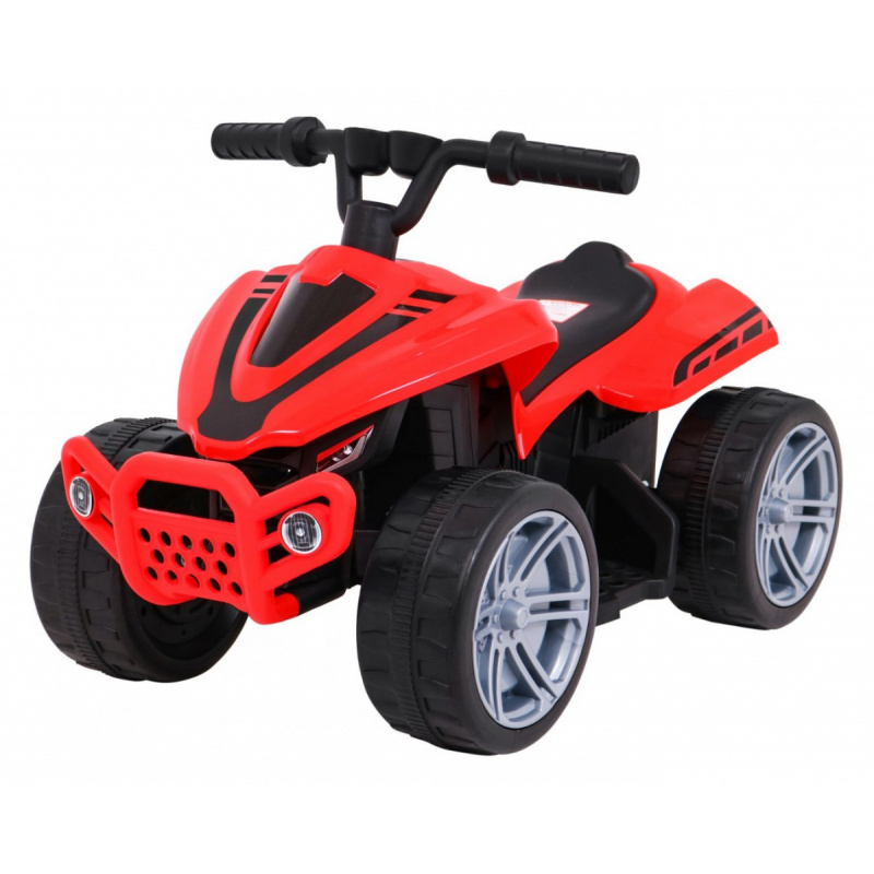 Čtyřkolka Little Monster na baterie pro batolata Červený 25W pohon