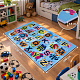 Aga4Kids Dětský koberec s abecedou a zvířátky 100×50 cm