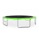 Aga SPORT PRO Trampolína 500 cm Light Green + ochranná síť  + žebřík + kapsa na obuv