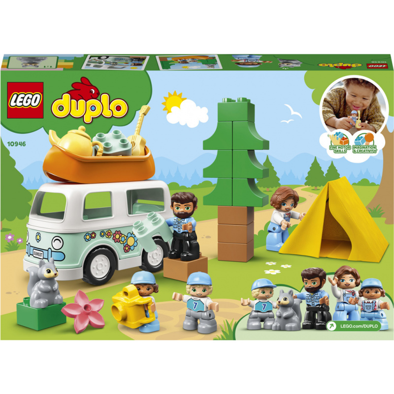 LEGO® DUPLO® Town 10946 Dobrodružství v rodinném karavanu
