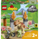 LEGO® DUPLO® Jurassic World™ 10939 T-Rex a Triceratops na út