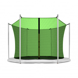 Aga Vnitřní ochranná síť 250 cm na 6 tyčí Světle zelená