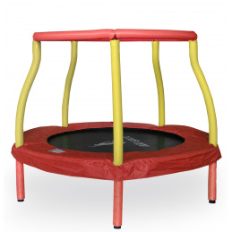 Aga Dětská trampolína 116 cm Red/Yellow