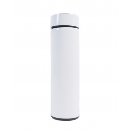 Aga Termoska s teploměrem 500 ml Bílá