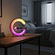 Aga RGB LED Lampa 5v1 s bezdrátovou nabíječkou Bílá
