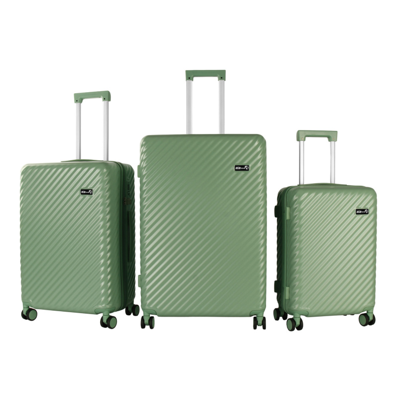 Aga Travel Sada cestovních kufrů MR4672 Zelená