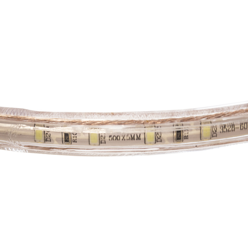LED pásek - 230V - 1m - 60LED/m- 6W/m - 380Lm - IP68 - neutrální bílá - 10mm