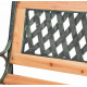 Aga Zahradní lavice 125x52x74 cm