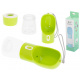 Aga Přenosný dávkovač vody a krmiva pro psy Zelený