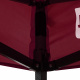 Aga Prodejní stánek bez bočnic 2x2 m Tmavě červený