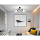 LED stropní svítidlo LOFT - 2xE27 - KUBEK WHITE