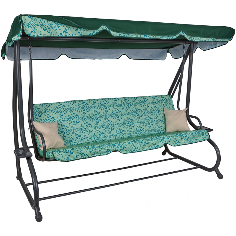 Aga Zahradní houpačka XXXL COMFORT LUX Prestige Green