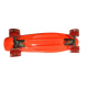 Aga Frisbee skateboard LED kolečka oranžová
