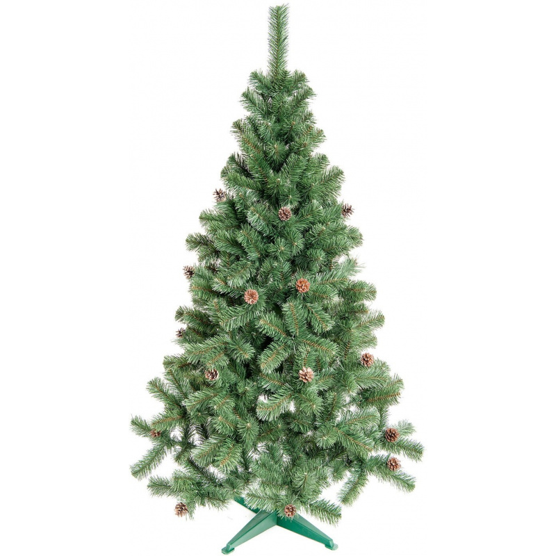 Aga Vánoční stromeček Jedle s šiškami 220 cm