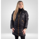 Versace 19.69 Dámský prošívaný kabát C66 Black