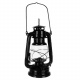 Petrolejová lampa 24 cm Černá