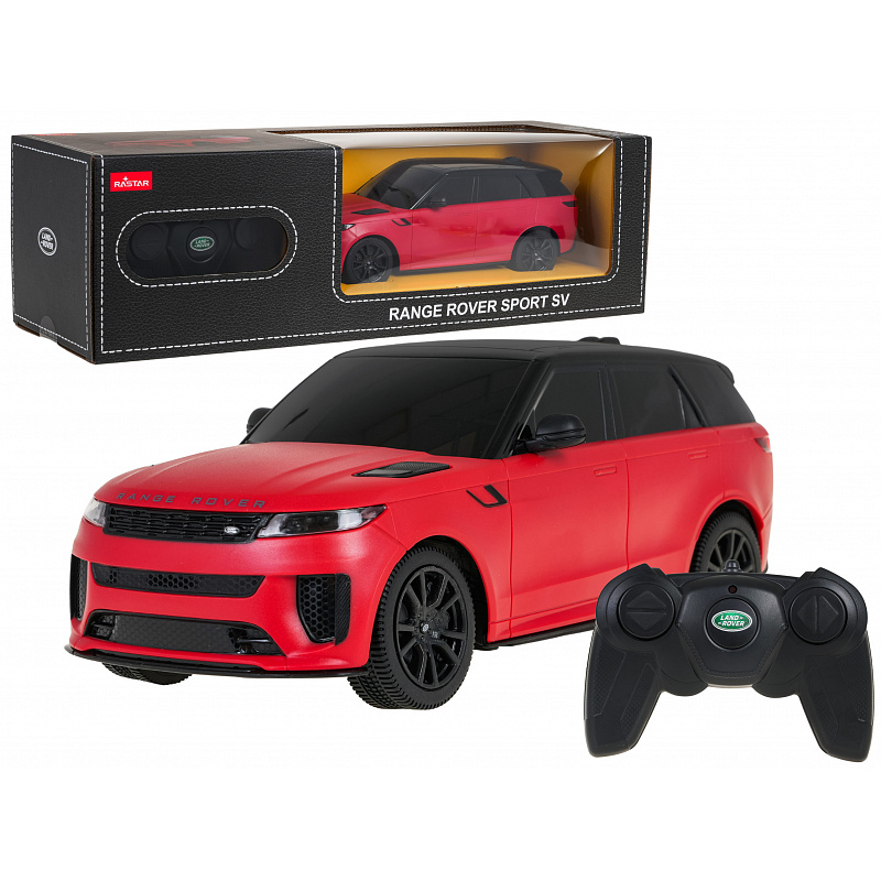 Autíčko R/C 1:24 Range Rover Sport SV Červený RASTAR