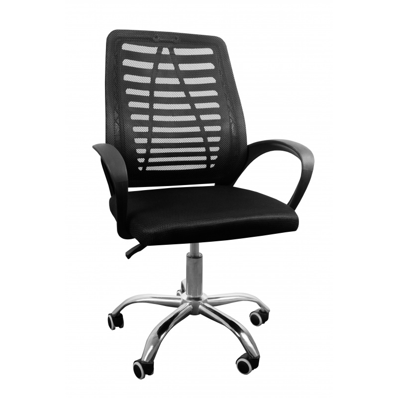 Aga Kancelářské ergonomické křeslo Černé