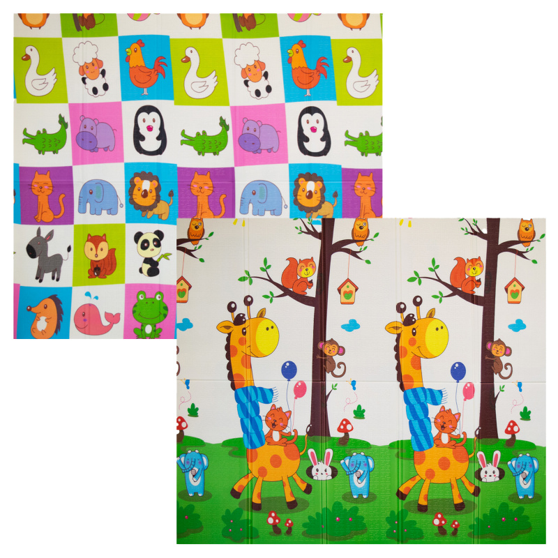 Aga4Kids Dětská skládací pěnová podložka 200x180 cm DS3017