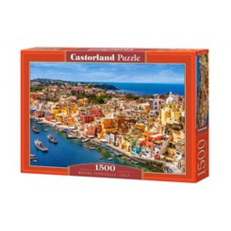 CASTORLAND puzzle 1500 dílků - Marina Corricella, Itálie