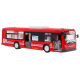 Městský autobus pro děti 6+ Dálkově ovládaný červený 1:20 Pohyblivé části + zvuky Světla