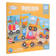 Magnetické Puzzle Staveniště + Knížečka