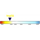 LED pásek - 230V - SMD 2835 - 1m - 60LED/m- 6W/m - 380Lm - IP68 - teplá bílá - 10mm