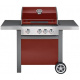 Jamie Oliver Plynový gril Home 3S Chili Red
