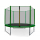 Aga SPORT PRO Trampolína 250 cm Dark Green + ochranná síť