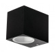 LED venkovní svítidlo B7157 - GU10 - 9 x 8 x 6,5cm - černá - IP44