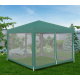 Aga Zahradní altán s moskytiérou 3x3 m Zelený