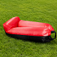 Aga Nafukovací vak LAZY BAG 230x70 cm Černý/Červený