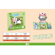 Magnetické Puzzle Zvířata + Knížečka