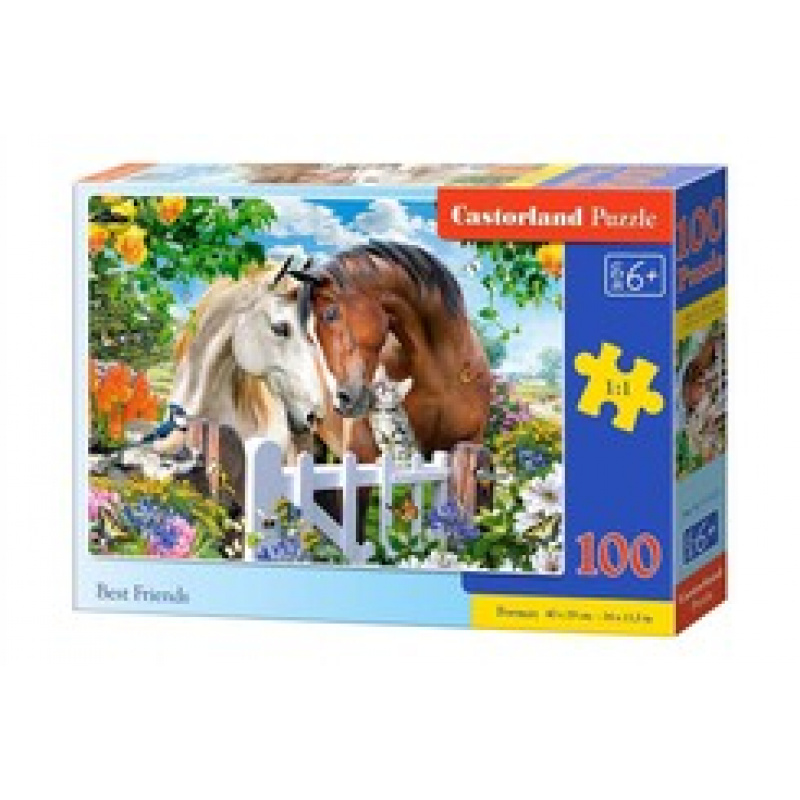 CASTORLAND puzzle 100 dílků - Nejlepší přátelé