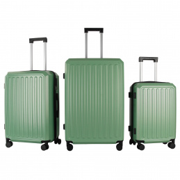 Aga Travel Sada cestovních kufrů MR4668 Zelená