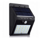 Aga Nástěnné solární svítidlo s pohybovým senzorem - 20 LED