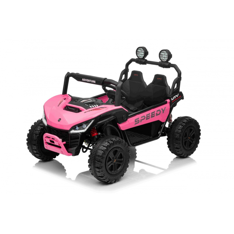 Vozidlo Buggy SPEEDY 4x4 Růžové