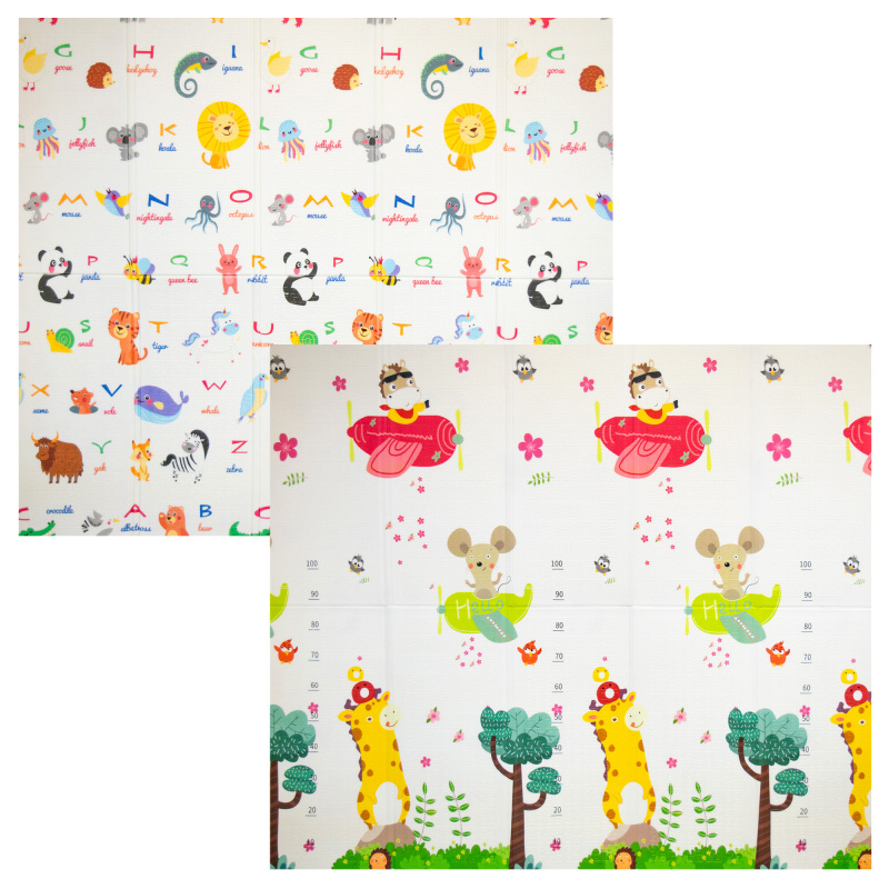 Aga4Kids Dětská skládací pěnová podložka 200x180 cm DS3013