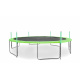 Aga SPORT PRO Trampolína 460 cm Light Green + ochranná síť  + žebřík + kapsa na obuv