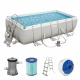 Bestway Power Steel Frame 4,04 x 2,01 x 1 m 56441 + Kartušová filtrace