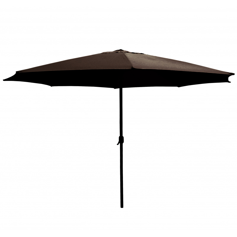 Aga Slunečník CLASSIC 400 cm Tmavě hnědý