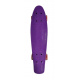 Aga Fiskeboard skateboard LED kolečka fialová