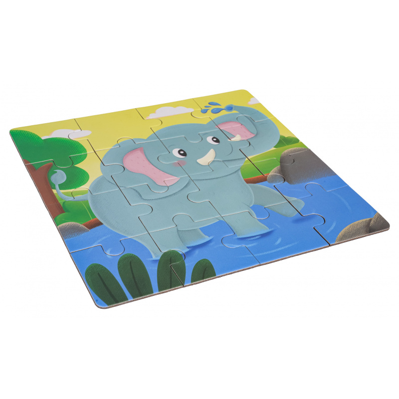 Magnetické Puzzle Zvířata + Knížečka