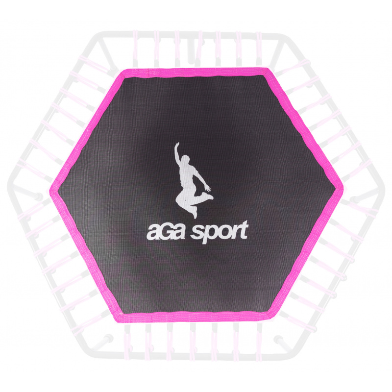 Aga Odrazová plocha k fitness trampolíně Pink