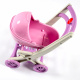 Doloni Plastový kočárek pro panenky Růžový