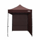 Aga Nůžkový stánek 2x2m Hnědý